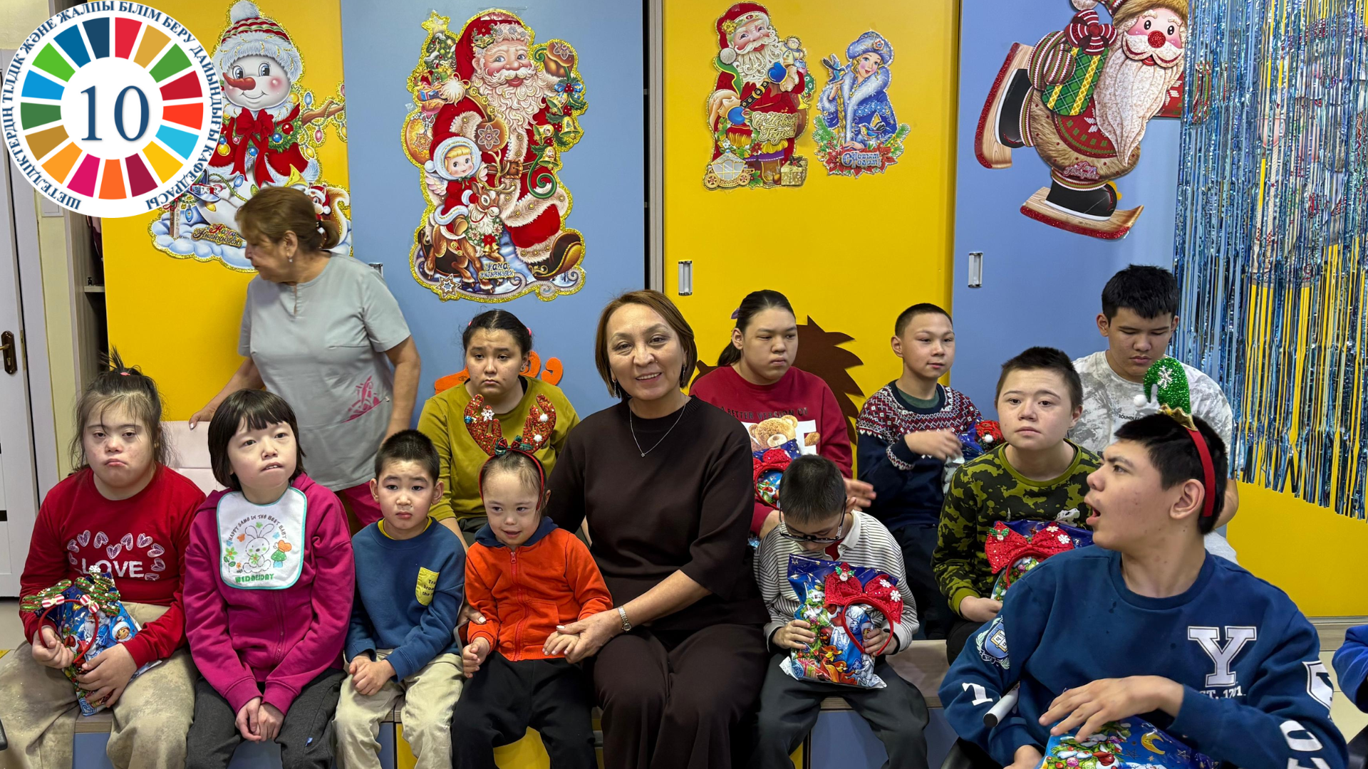 «Шапағатта» шуағын шашқан Жаңа жыл